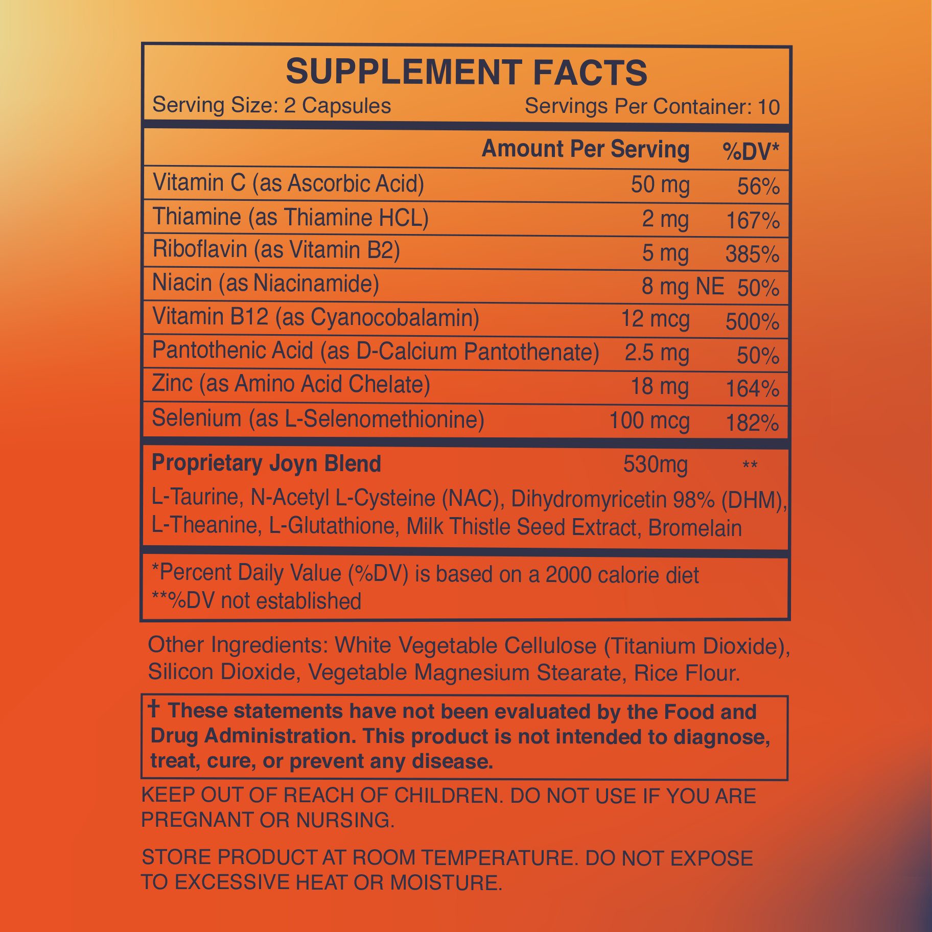 Supplement Facts