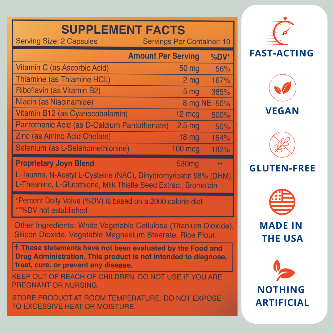 Joyn supplement facts